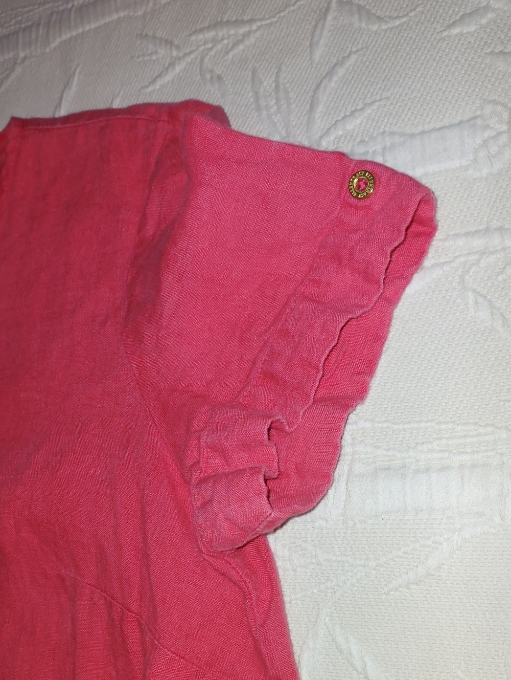 Ellen Tracy Linen Blouse - Picture 6 of 9